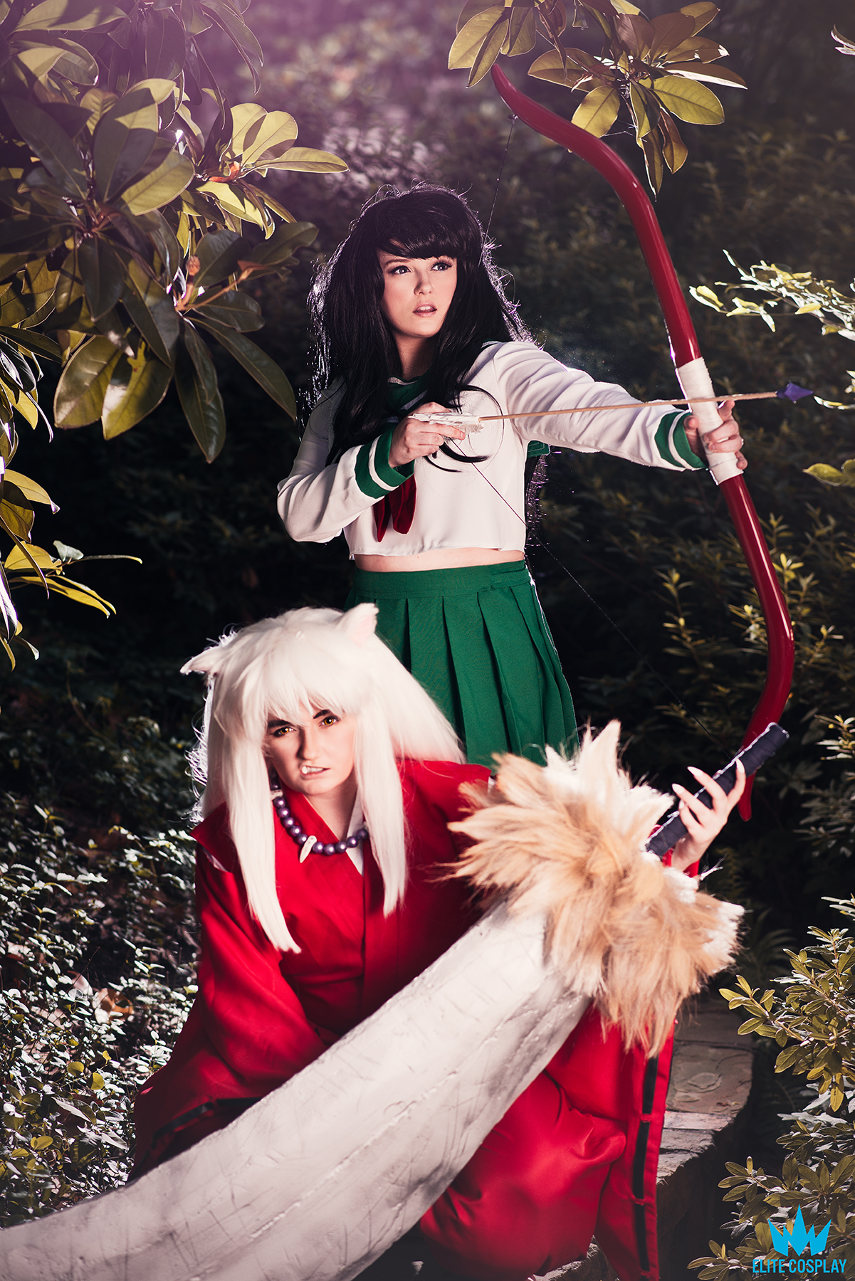 Inuyasha cosplay at A-kon 2016. 