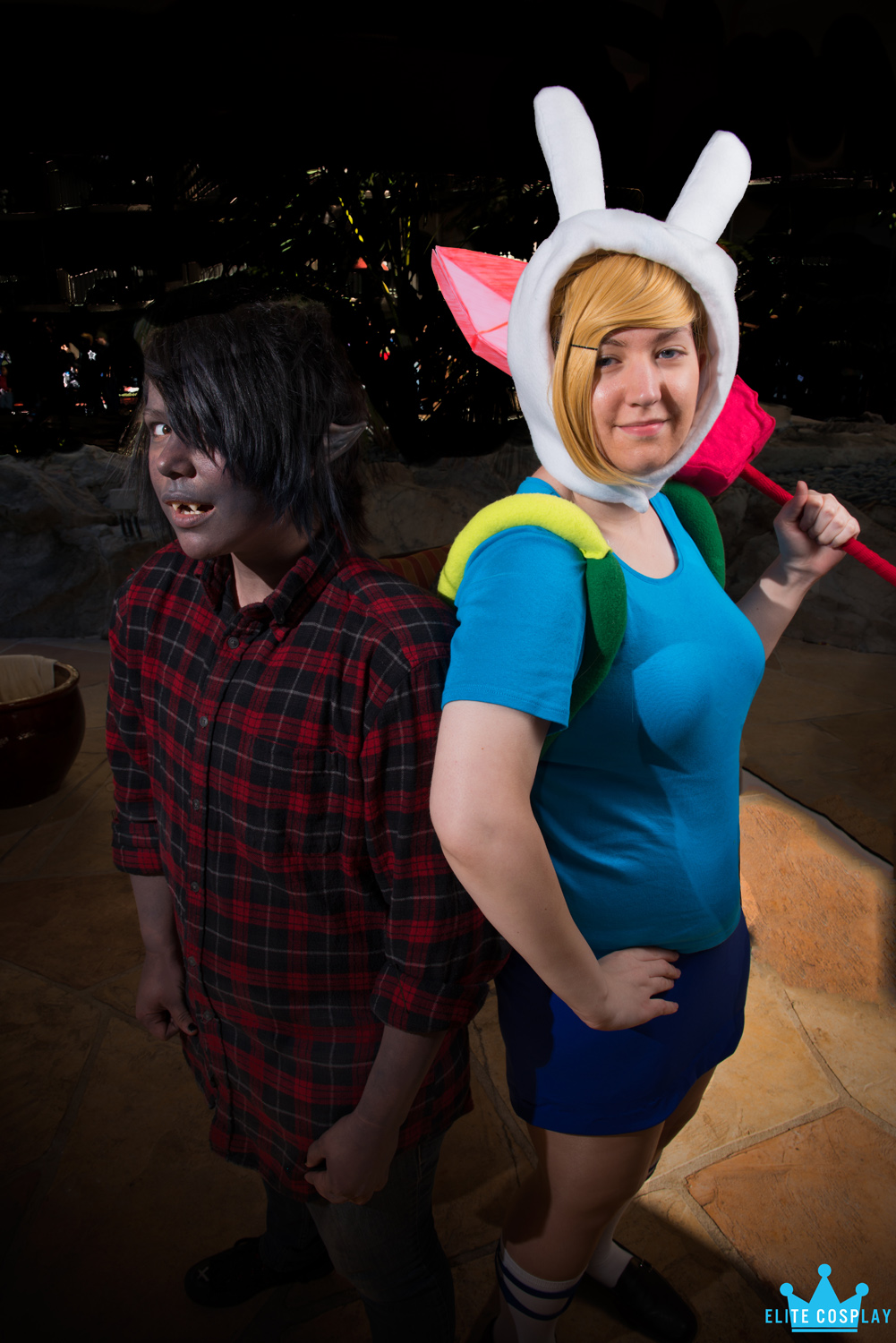 Fionna and Marshall Lee Cosplay