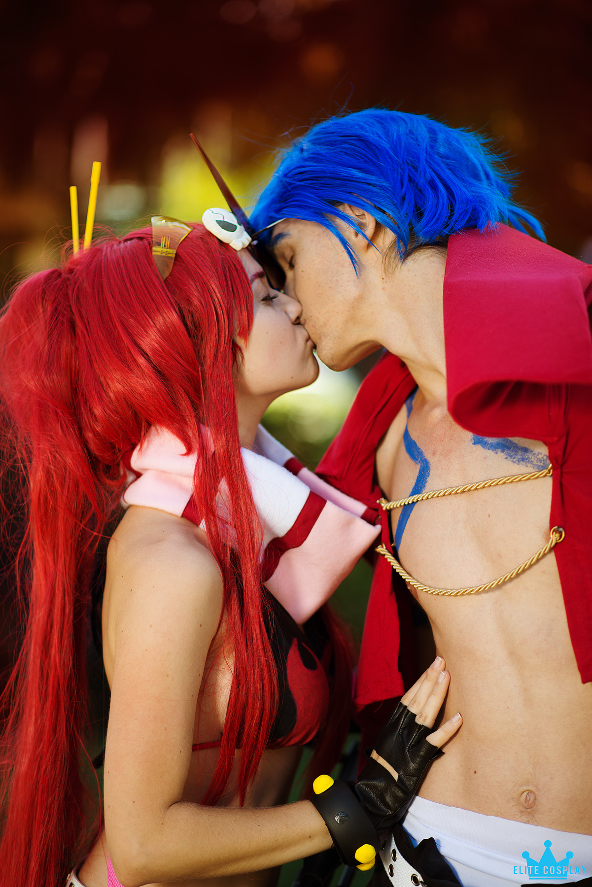 Gurren Lagann Cosplay. 