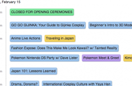 Katsucon 2013 schedule