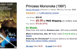 Buying Anime for Christmas