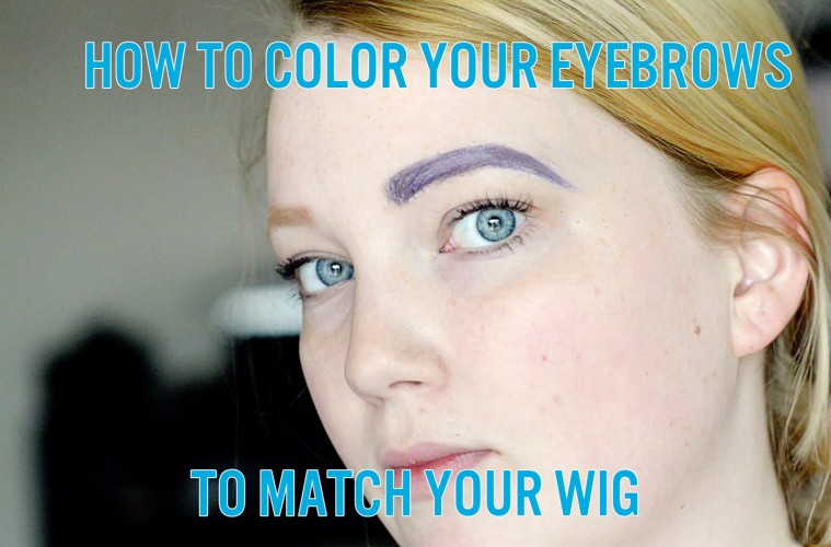 How To Color Eyebrows Cosplay